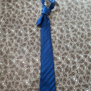 Sean John Deep Blue Diagonal Tie